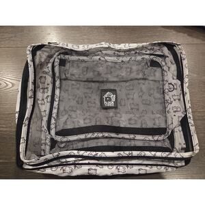 Flock Three 6 Piece Luggage Organizer Packing Cubes Suitcase Cats